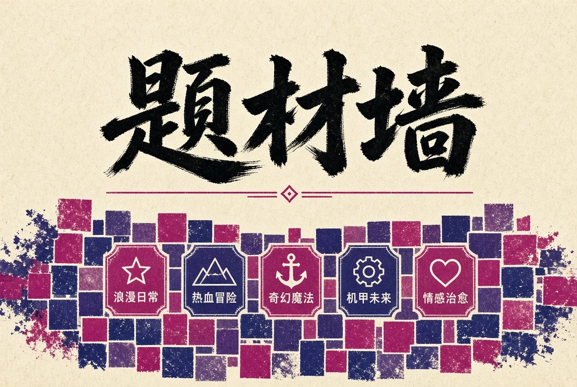 题材墙内容视觉